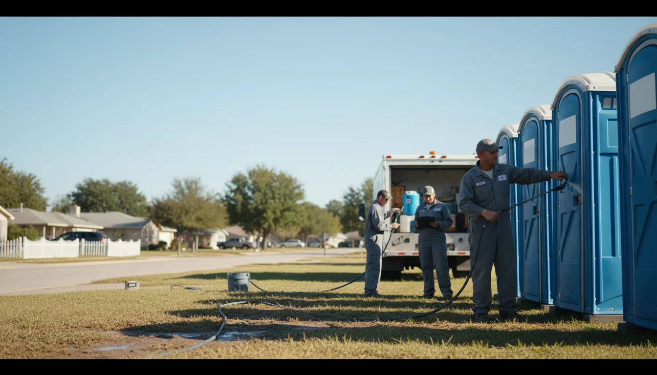 Long-Term Portable Toilet Rental in New Burnside, IL near me